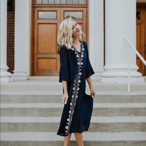 Roolee embroidered boho dress